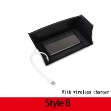 Load image into Gallery viewer, New Defender Central Storage Box (now with wireless charging option)