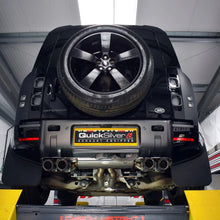 Load image into Gallery viewer, New Defender Quicksilver V8 525 Cat-Back Exhaust System