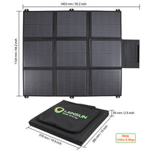 Load image into Gallery viewer, Lensun 200W 12V Portable Solar Panel Blanket