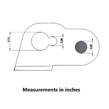 Load image into Gallery viewer, New Defender Antenna Hood Mount