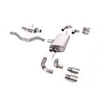 Load image into Gallery viewer, New Defender 90 Milltek P300 & P400e Catback Exhaust System (resonated)