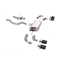 Load image into Gallery viewer, New Defender 90 Milltek P300 & P400e Catback Exhaust System (resonated)