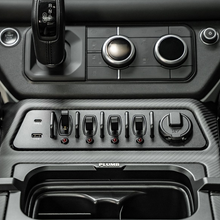 Load image into Gallery viewer, New Defender Carbon Fiber Centre Console Switch System