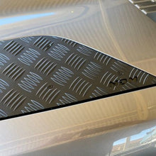 Load image into Gallery viewer, New Defender Real Alloy Checker Bonnet Plates V2