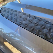 Load image into Gallery viewer, New Defender Real Alloy Checker Bonnet Plates V2