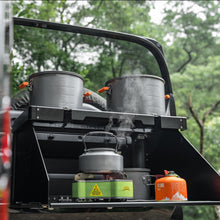 Load image into Gallery viewer, New Defender Plumb Rear Fold Out Multifunction 2 Level Camp Table System