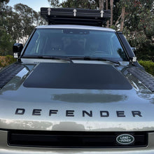 Load image into Gallery viewer, New Defender Real Alloy Checker Bonnet Plates V2