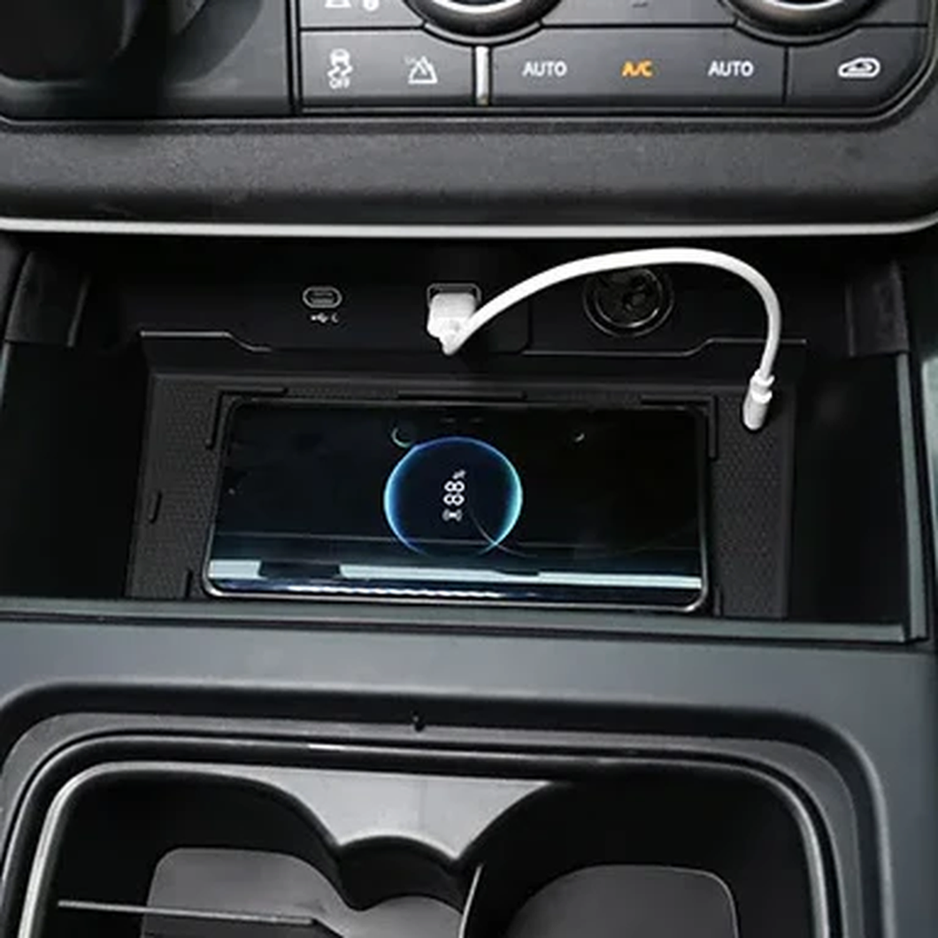 New Defender Central Storage Box (now with wireless charging option)