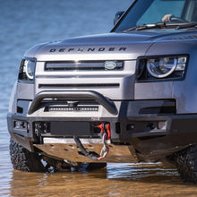Load image into Gallery viewer, New Defender Rhino 3D Sport Winch Bar + Lightbar
