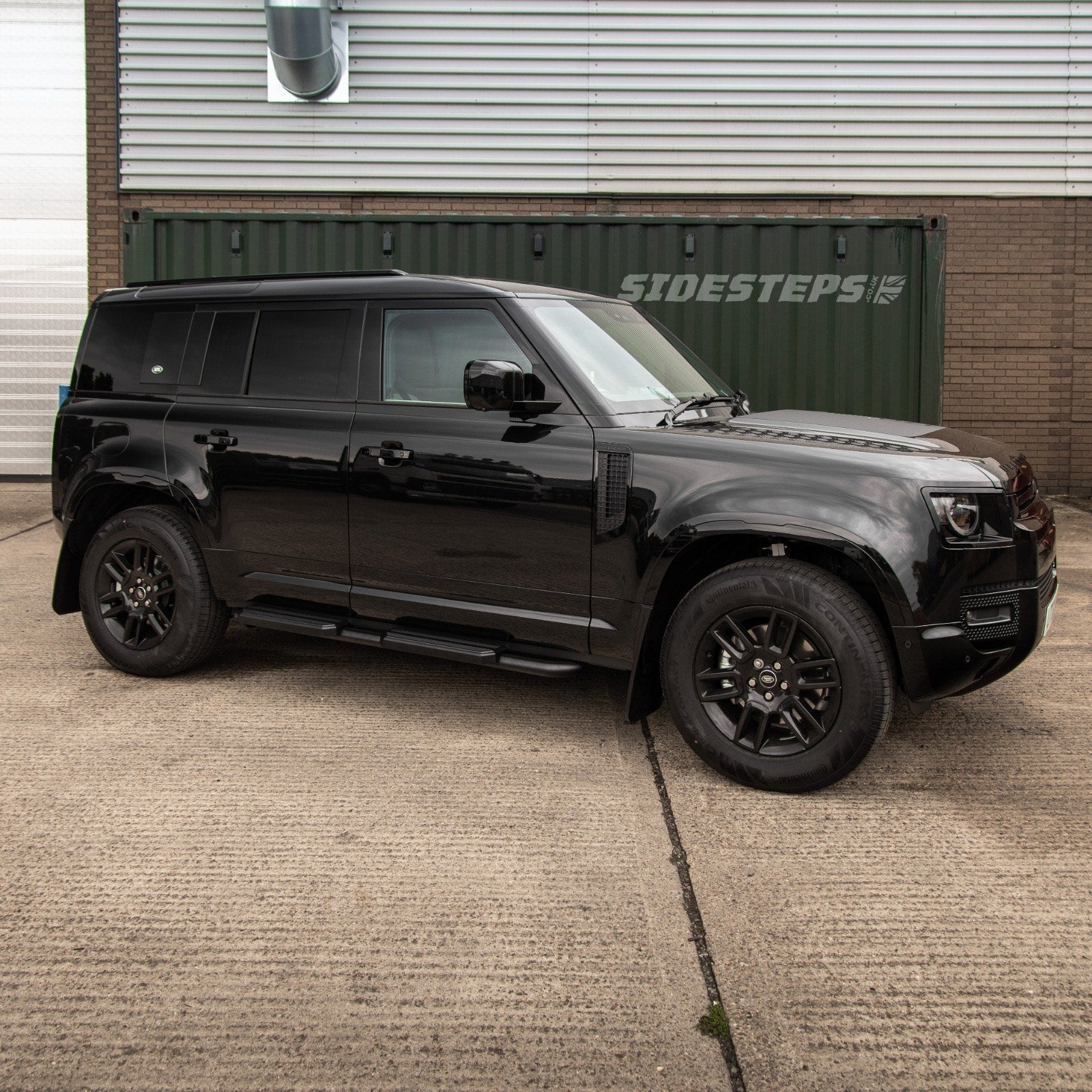 New defender 90 side steps sales