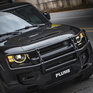 New Defender Plumb Front Bumper