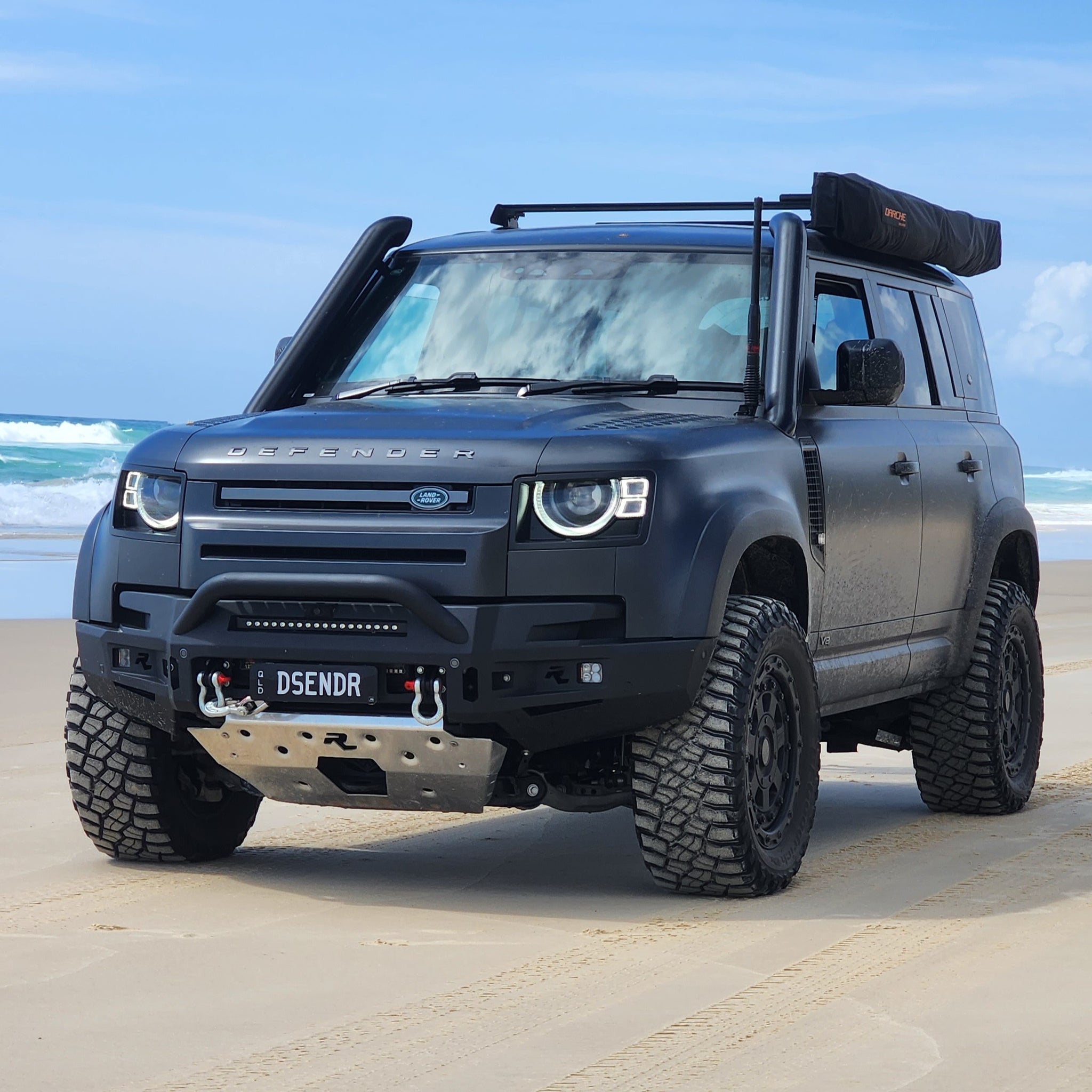 New Defender Rhino 3D Sport Front Winch Bar – New Defender Mods