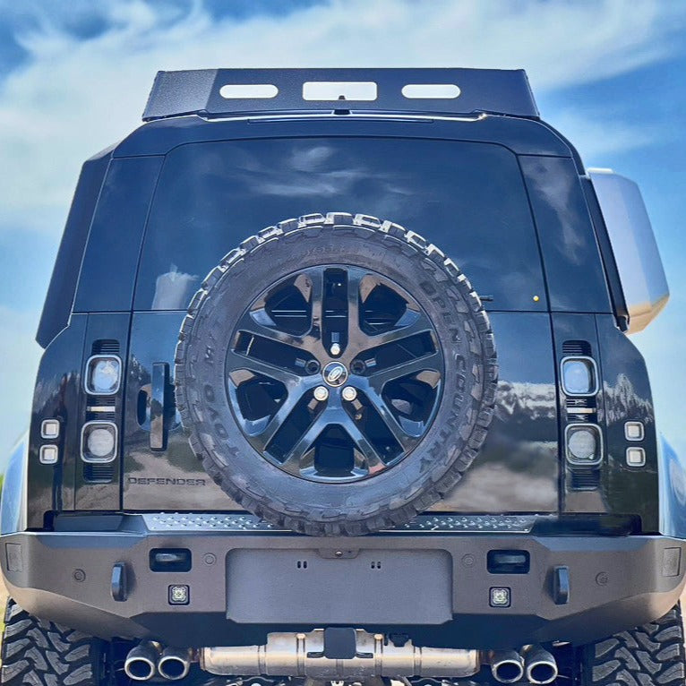 New Defender Expedition One Rear Bumper (Optional Tire Carrier)