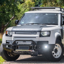 Load image into Gallery viewer, New Defender Rhino 3D Sport Winch Bar + Lightbar
