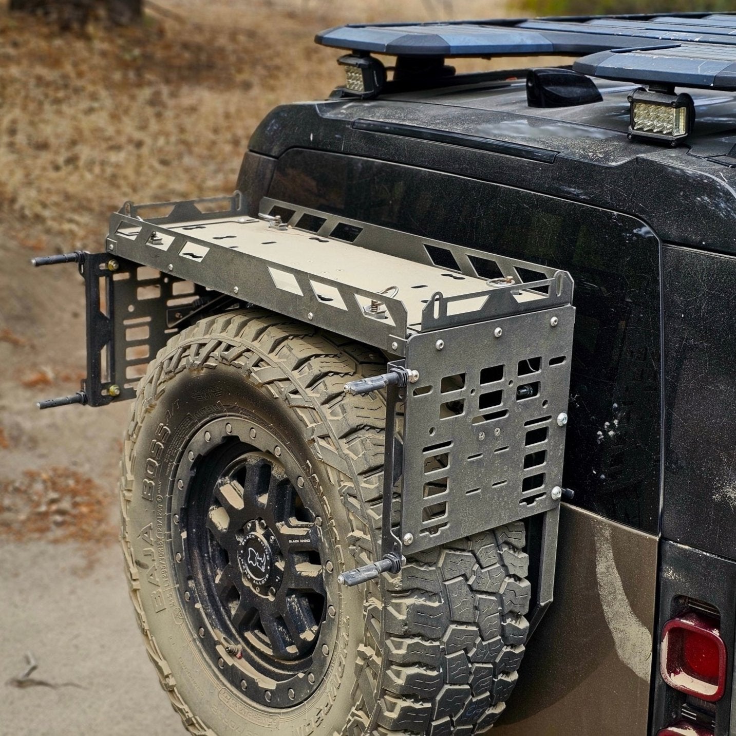 New Defender Tailgate Rack New Defender Mods