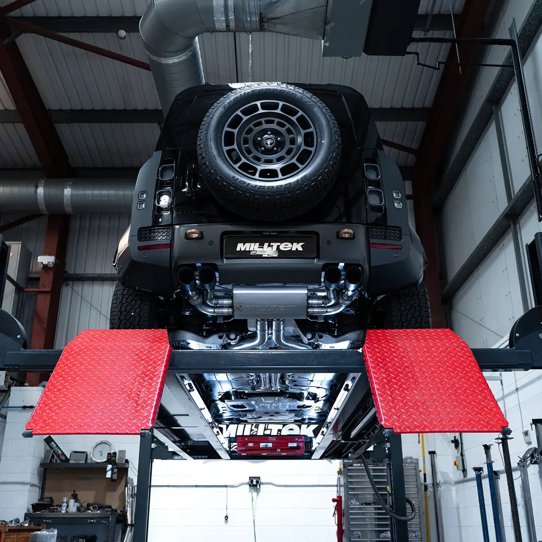 New Defender OCTA 110 Milltek P635 Catback Exhaust System