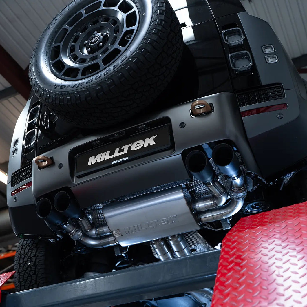 New Defender OCTA 110 Milltek P635 Catback Exhaust System