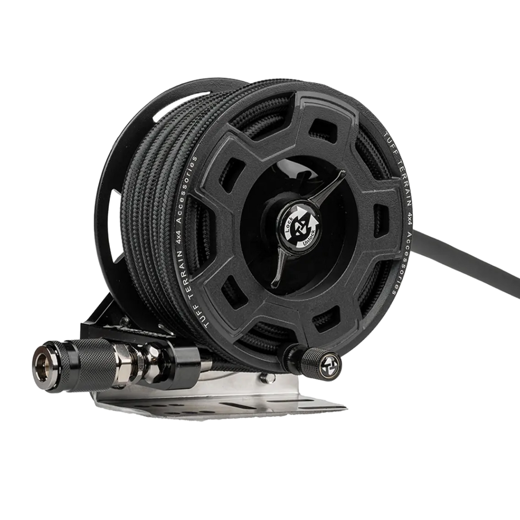 Tuff Terrain Compact Retractable Air Hose Reel – New Defender Mods