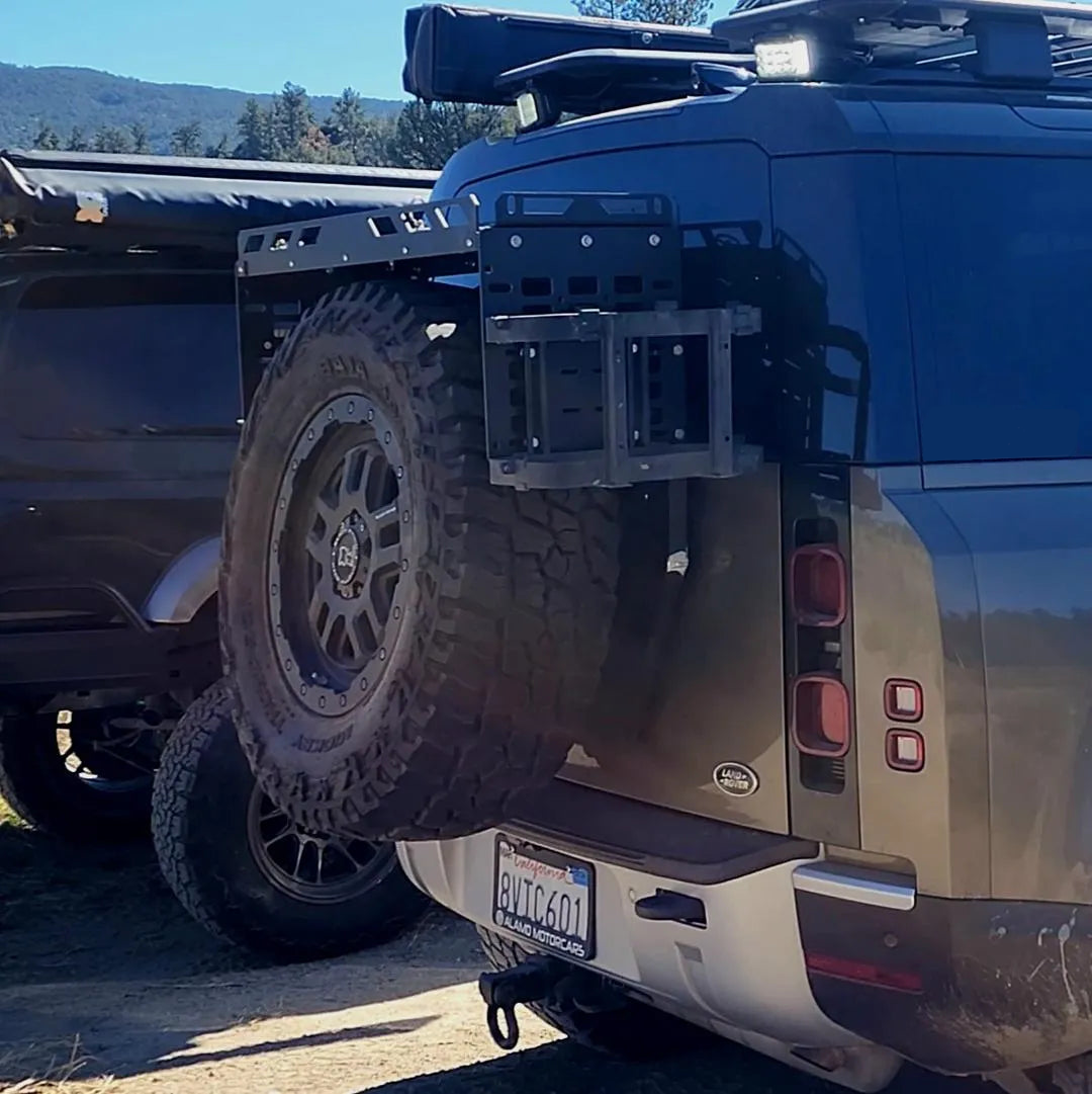 Tailgate Rear End Defender New Defender Saltek Tailgate Rack – New Defender Mods