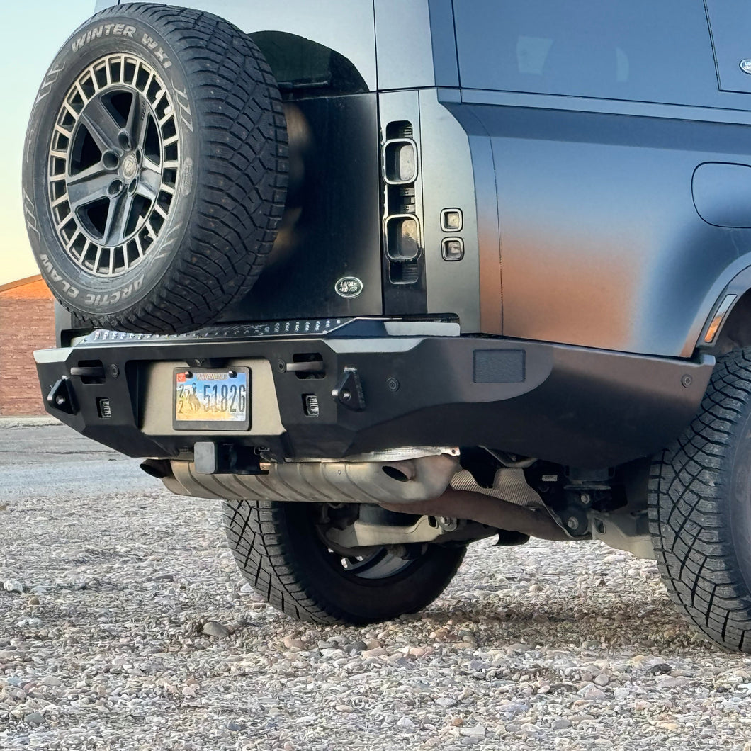 New Defender 130 Expedition One Rear Bumper (Optional Tire Carrier)