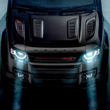 Load image into Gallery viewer, New Defender Urban XRS Chopped Carbon Fiber Quad Vent Hood
