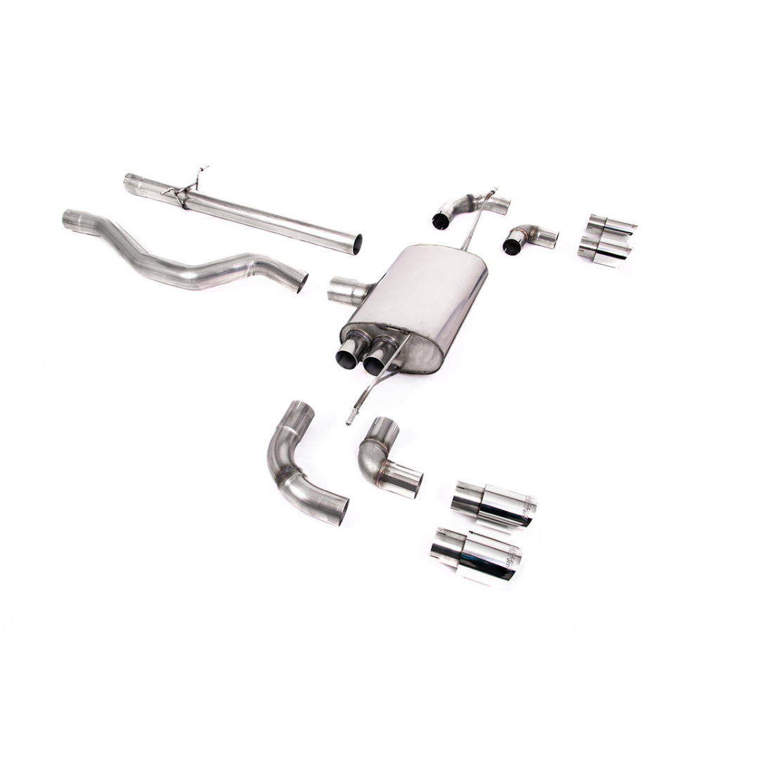 New Defender 110 Milltek P300 & P400e Catback Exhaust System (non