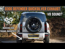 Load and play video in Gallery viewer, New Defender Quicksilver Diesel Muffler Exhaust System
