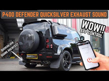 Load and play video in Gallery viewer, New Defender Quicksilver P400 Full Exhaust System
