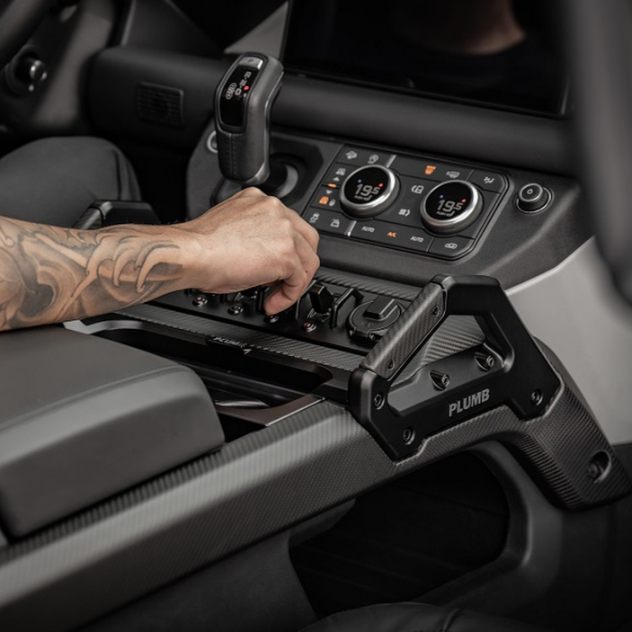 New Defender Carbon Fiber Centre Console Switch System – New Defender Mods