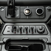 Load image into Gallery viewer, New Defender Carbon Fiber Centre Console Switch System 
