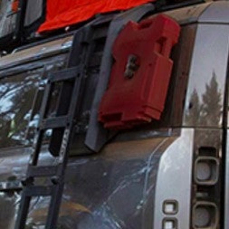 New Defender Ladder mounted Rotopax Mount – New Defender Mods
