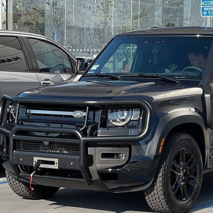 New Defender AU Spec Winch Bullbar Brushbar