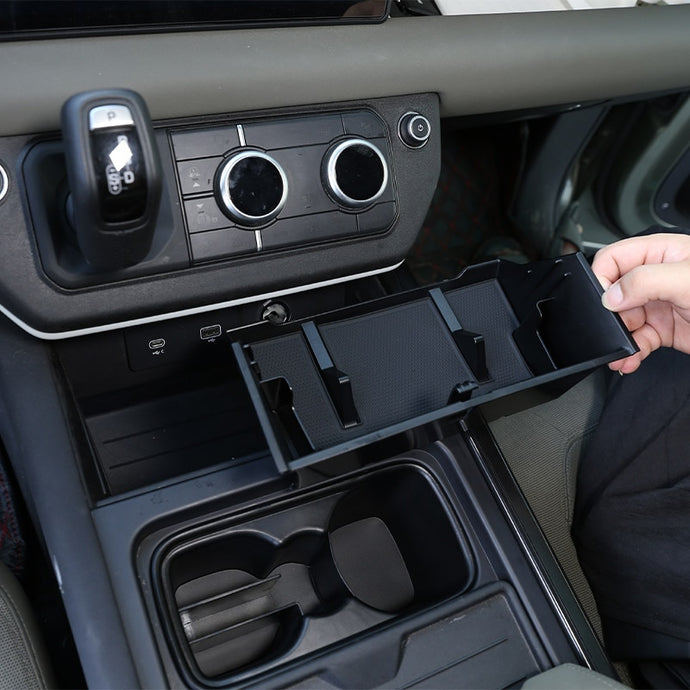New Defender Central Storage Box (now with wireless charging option)